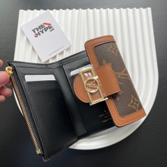 Ví Ngắn Louis Vuitton Dauphine Monogram (Brown) [Mirror Quality]