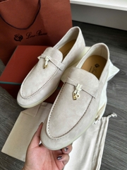 GIÀY LOAFER LORO PIANA SUMMER CHARMS (CREAM)