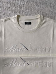 ÁO THUN FENDI MADE IN FENDI COTTION (NEUTRAL)
