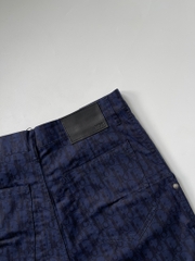 Quần Dior Oblique Kasuri Cotton Denim (Navy)