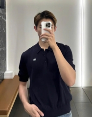 ÁO POLO CELINE TRIOMPHE FINE COTTON (BLACK)