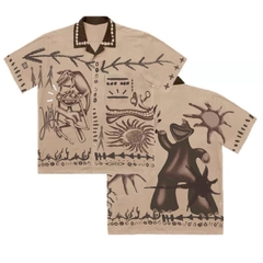 Áo Sơ Mi Cactus Jack Shirt (Brown) [Mirror Quality]