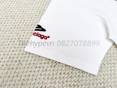 Áo Thun Balenciaga BLCG embroidered Logo 3B (WHite) [Mirror Quality]