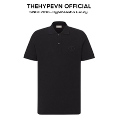 ÁO POLO DIOR CD LOGO ICON (BLACK)