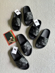 SLIDE LOUIS VUITTON LV WATERFRONT MULE (BLACK)
