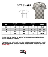 ÁO THUN LOUIS VUITTON LV DAMIER MARQUE (BLACK WHITE)