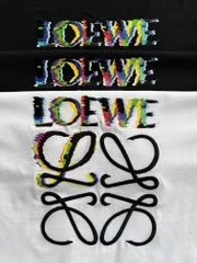 Áo Thun Loewe Glitch Cotton (Black) [Mirror Quality]