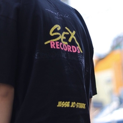 CH TEE- Áo Chrome Hearts Sex records (black) [Mirror Quality]