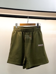 Quần Shorts Balenciaga BLCG logo-print track (Green) [Mirror Quality]