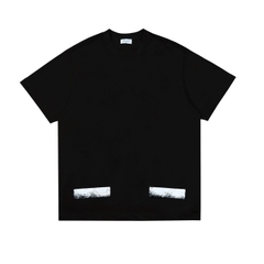 ÁO THUN OFF WHITE FADED GRADIENT SS26 (BLACK)