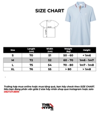 ÁO POLO BURBERRY BBR ICON STRIPE (BABY BLUE)