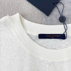 ÁO THUN LOUIS VUITTON LV LINEN BLEND (CREAM)