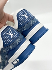 Giày LV Trainer Sneaker (Blue) [Mirror Quality]