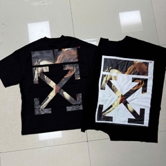 ÁO THUN OFF WHITE HORSE SS26 ( BLACK)