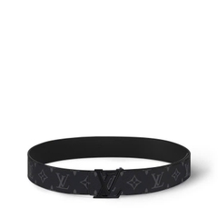 LOUIS VUITTON BELT Initiales Reversible Belt (Black)