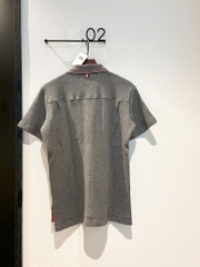 Áo Polo Thom Browne TB Textured Cotton (Grey) [Mirror Quality]