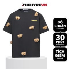 13DE MARZO TEE - Áo Thun 13De Marzo Luminous Three-dimensinal Doll (Gray) Best Quality
