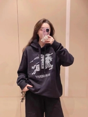 Áo Hoodie Burberry BBR Drake (Black) [Mirror Quality]