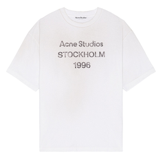 ÁO THUN ACNE STUDIOS EXFORD U 1996 (WHITE)