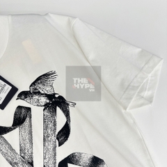 Áo Thun Louis Vuitton LV Bird Printed (White) [Mirror Quality]