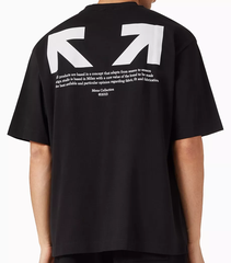 ÁO THUN OFF WHITE MEN COLLECTION 2013 (BLACK)