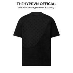 ÁO THUN LOUIS VUITTON LV GRAPHIC JACQUARD 2025 (BLACK)