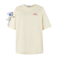 13DE MARZO TEE - Áo Thun Malposition (Beige) Best Quality