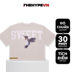 DREW TEE - Áo Thun Drew Sweet Boxy (Magnolia) [Mirror Quality]