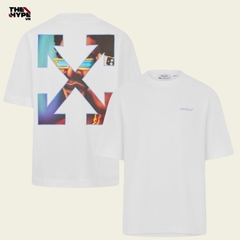 ÁO THUN OFF WHITE BABER SKATE ( WHITE)