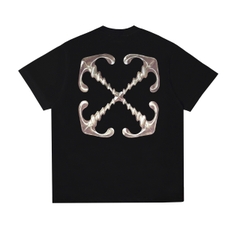 ÁO THUN OFF WHITE SCRIBBLE SS26 ( BLACK)