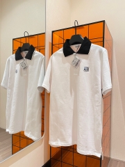 Áo Polo Loewe In Cotton (White) [Mirror Quality]