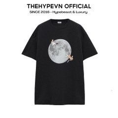 ÁO THUN LOEWE BUNNIES MOON (BLACK)