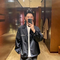 Áo Khoác Louis Vuitton Doves Coaches (Black) [Mirror Quality]