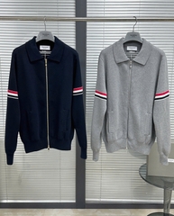 JACKET ZIP THOM BROWNE (GREY)