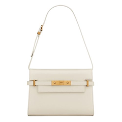 SAINT LAURENT -Túi YSL Manhattan (Cream White) [Mirror Quality] -