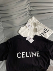 Áo Thun Celine Loose Cotton (Black) [Mirror Quality]