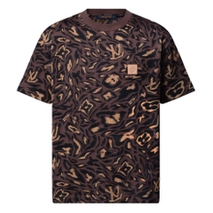 ÁO THUN LOUIS VUITTON JACQUARD (MARRON)