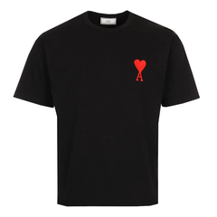 ÁO THUN AMI PARIS MEDIUM LOGO HEART (BLACK)