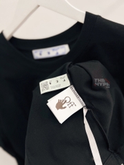 OFF-WHITE TEE - Áo Thun OW Gradient Arrows (Black) [Mirror Quality]
