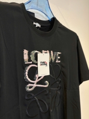 Áo Thun Loewe Logo Relaxed-Fit (Black) [Mirror Quality]