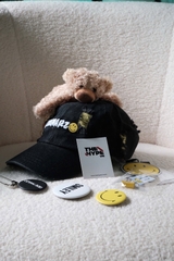 Mũ 13De Marzo Bear Broken Pin Cap (Black) Best Quality