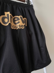 DREW SHORTS - Quần Shorts Drew Font Logo Mesh (Black) [Mirror Quality]