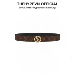 LOUIS VUITTON BELT - Thắt Lưng LV 35mm Circle Monogram (Brown) [Mirror Quality]