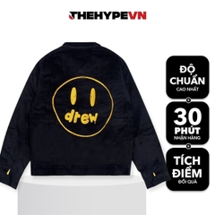 DREW JACKET - Áo Jacket Drew House Mascot Painted Gas (Black) [Mirror Quality]