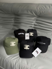 Mũ Lưỡi Trai Balenciaga BLCG Classic Baseball With Embroidered Logo Cap (Black) [Mirror Quality]