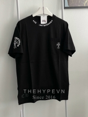 Áo Thun Chrome Hearts CH Neck Logo (Black) [Mirror Quality]