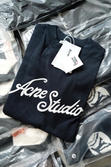 ÁO THUN ACNE STUDIOS EMBROIDERED LOGO (DEEP BLUE)
