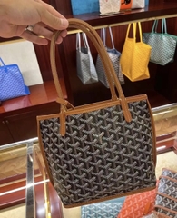 Túi Goyard Artois PM (Black & Tan) [Mirror Quality]