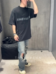 Áo Thun Balenciaga Stencil Type Medium Fit (Black) [Mirror Quality]