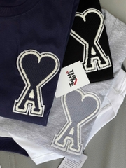 ÁO THUN AMI PARIS OVER HEART EXCLUSIVE (GREY)